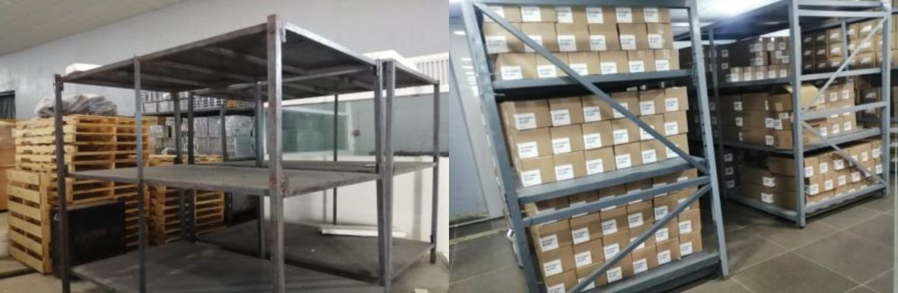 Fig, 3: Storage and Racks